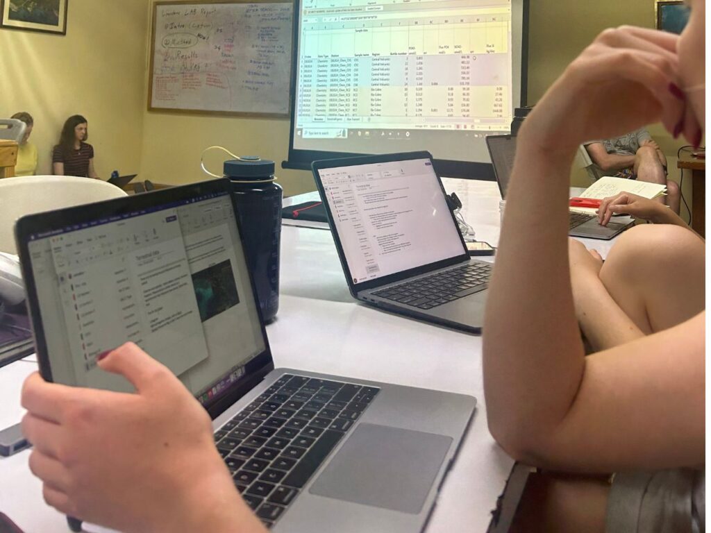 Report writing, Jamaica fieldtrip