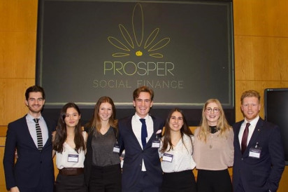 Students who are involved in running Prosper