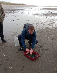 Lyle with demonstration box