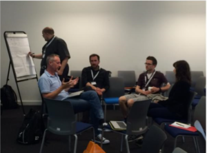 Participants at our CMS migration workshop